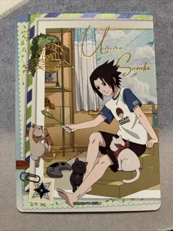 2025 Kayou Naruto Uchiha Sasuke NRSA01-PU-005L4 Card - Image 1