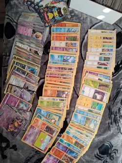 Pokemon TCG 450+ Bulk Card Lot - Vintage, C/UC, Rare, Holos, EX,etc. 1999-24 -14 - Image 1