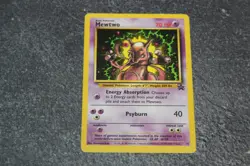 Mewtwo Pokemon Card Black Star Promo No.14, Vintage 2000 Pokemon Card - Image 1