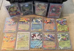 Pokemon EX and SIR Bundle LOT of 14 Cards - Image 1