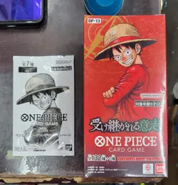 ONE PIECE Card Game OP-13 Inherited Wills SEALED Box Japanese w. Special Card - Image 1