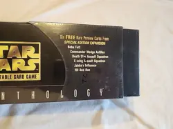 Star Wars Customizable Card Game First Anthology Box Set 1997 Factory Sealed - Image 2