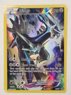 Pokemon Dialga XY77 Promo Card NM 2015 - Image 1