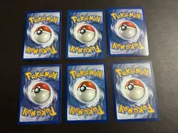 Pokemon 6 Card Lot Pikachu Charizard Mewtwo - Image 2