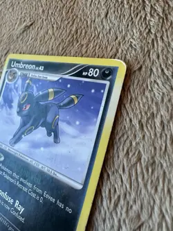 2008 Pokemon TCG MAJESTIC DAWN Umbreon Rare Non Holo Card 32/100 LP/MP - Image 3