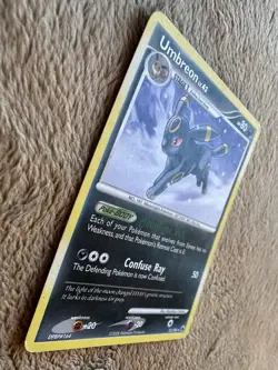 2008 Pokemon TCG MAJESTIC DAWN Umbreon Rare Non Holo Card 32/100 LP/MP - Image 5