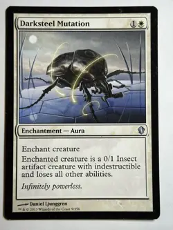 Darksteel Mutation Commander 2013 9 MP-LP MTG Card - Image 1