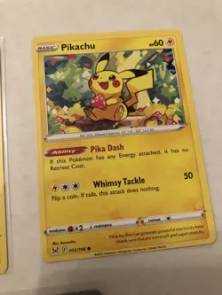Lot of 8 Pikachu and Raichu Pokemon Cards - Image 5