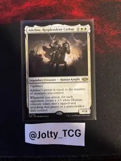Adeline, Resplendent Cathar Commander: Tarkir: Dragonstorm Regular - Image 1