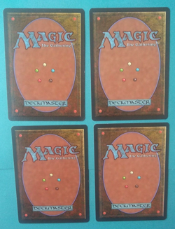 Magic the Gathering MTG Alliances WINTER'S NIGHT X 4 LP/EX Rare 1996 NICE! - Image 5