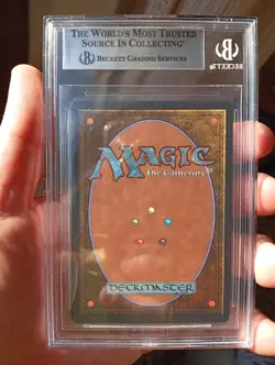 Magic WRATH OF GOD Unlimited MTG Vintage OLD SCHOOL Beckett BGS 6.5 - Image 2