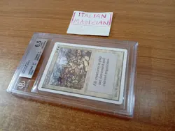 Magic WRATH OF GOD Unlimited MTG Vintage OLD SCHOOL Beckett BGS 6.5 - Image 3