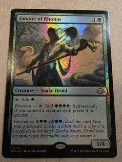 Fanatic of Rhonas - Modern Horizons 3 Foil - Mtg - Image 1
