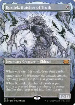 Kozilek, Butcher of Truth (Textured Foil) Double Masters 2022 Foil - Image 1