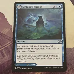 MTG Sink into Stupor Modern Horizons 3 Regular - Image 1