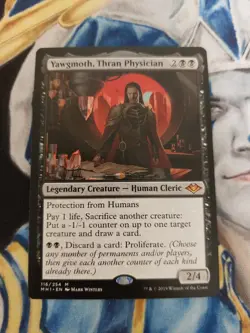 Yawgmoth, Thran Physician MTG Modern Horizons Mythic NM-M Pack Fresh x1 SC1 - Image 2