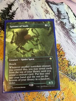 Spinner of Souls (Borderless) [Foundations] Near Mint - Image 2