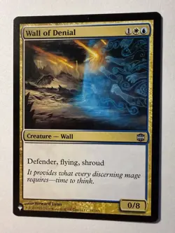 Wall of Denial - The List Reprints (LIST)(16) - MTG Mystery Booster 2 - Image 1