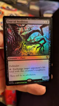 1x Tree Of Perdition Foil NM - INR MTG Magic Mythic X1 - Image 1