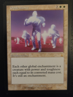 MTG Opalescence (Lightly Played) Urza's Destiny (UDS) 1999 - Rare - (LP) - Image 1