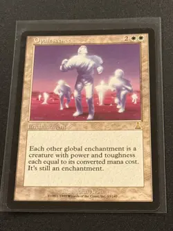 Urza's Destiny Opalescence MTG Magic the Gathering NM - Image 1