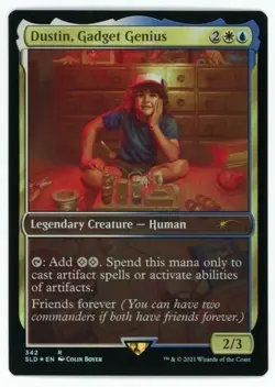 MTG ~ Dustin, Gadget Genius ~ Stranger Things ~ Secret Lair Drop Series ~ NM - Image 1