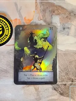Frazetta Sorcerer - Promo - Foil - Sorcery Contested Realm - NM Cornerstone - Image 1