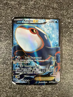 KYOGRE EX FULL ART - POKEMON 104/108 NOIR & BLANC EXPLORATEURS OBSCURS FR - Image 1