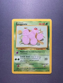 Pokemon TCG Exeggcute Jungle Unlimited 52/64 Regular 1999-2000 Wizards Base Set - Image 1