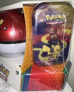 POKEMON K19 TCG Sam’s 3-Pack Poke Ball + 2 Kanto Power Mini Tins, XY Evolutions 820650106361 - Image 3