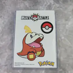 2023 McDonalds Pokemon Promo Toy Match Battle Sticker Sheet - Fuecoco - Image 1