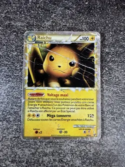 RAICHU PRIME - POKEMON 83/90 HGSS HS INDOMPTABLE FR - Image 1