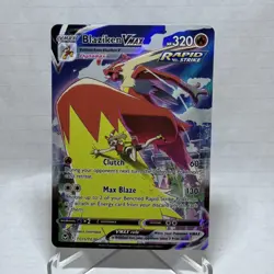 Pokemon SWSH12: Silver Tempest Trainer Gallery Blaziken VMAX TG15/TG30 - Image 1