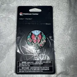 POKEMON CENTER | VIVILLON MONTHLY PINS: ( 2 OF 12 ) HABITAT PIN BADGE TCG - Image 1