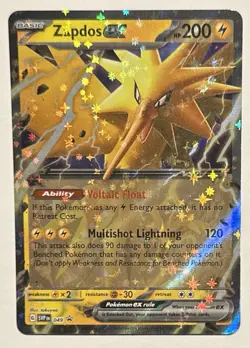 Pokemon Zapdos ex 049 - Scarlet & Violet Black Star Promo - Image 1