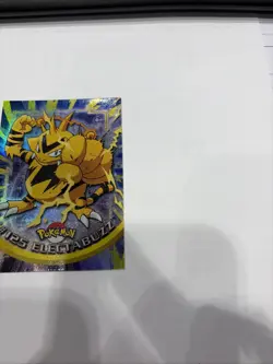 2000 Topps Pokemon TV Animation Series #125 Electrabuzz Foil - Image 3