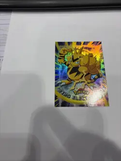2000 Topps Pokemon TV Animation Series #125 Electrabuzz Foil - Image 5