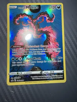 Pokemon TCG Galarian Moltres #SWSH284 Sword & Shield Black Star Promo Holo - Image 4