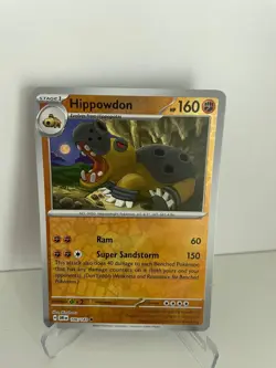Hippowdon 106/182 Pokemon Destined Rivals Reverse Holo - Image 1