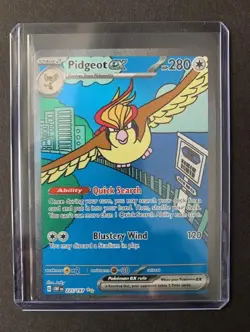 Pidgeot ex 225/197 Special Illustration Rare - Pokemon SV03 Obsidian Flames - Image 1