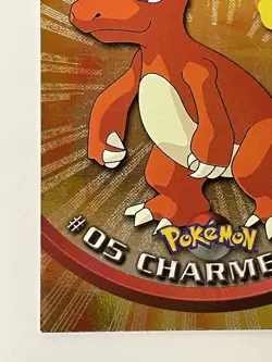 Charmeleon #5 Black Topps Logo Foil 1999 Topps Pokemon TV Animation Series 1 - Image 2