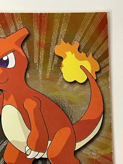Charmeleon #5 Black Topps Logo Foil 1999 Topps Pokemon TV Animation Series 1 - Image 4