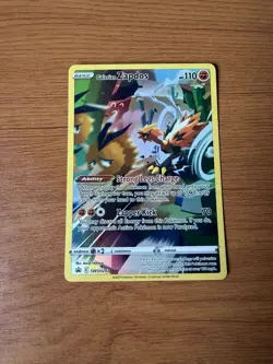 Pokemon TCG Galarian Zapdos SWSH283 Crown Zenith Promo - Image 1