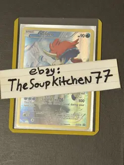 Keldeo XY118 Full Art Black Star Promo 118 Pokemon Card NM - Image 3