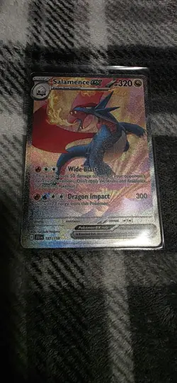 Pokemon Salamence EX Holo Rare Trading Card Game Card 187 - Image 2
