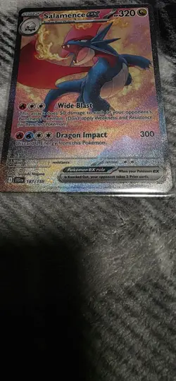Pokemon Salamence EX Holo Rare Trading Card Game Card 187 - Image 3