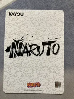 Naruto Uzumaki NRZ06-PU-006L4 Official Naruto Kayou Trading Card NM - Image 2
