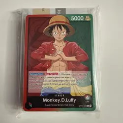 One Piece Trading Card TCG Monkey D. Luffy Demo Deck Sealed - Image 1