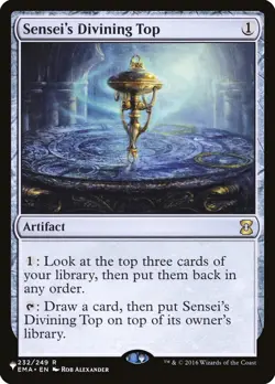 Sensei's Divining Top- The List Regular MTG-NM - Image 1