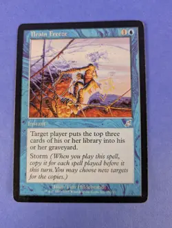 MTG Magic the Gathering: Scourge: Brain Freeze #29/143 Uncommon - LP - Image 1
